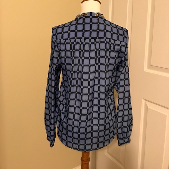 Michael Kors blue top xs - Picture 3 of 5