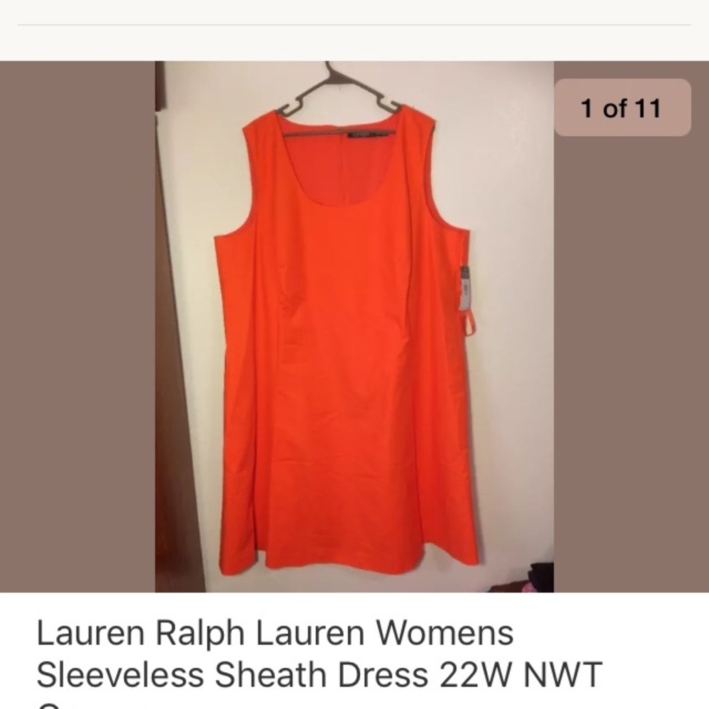 Lauren Ralph Lauren Sleeveless Sheath Dress