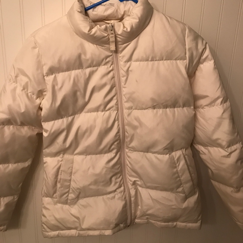 Lands End girls puffer coat