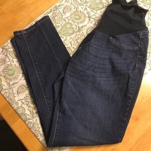 Skinny, full panel maternity jeans