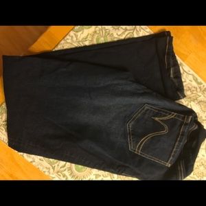 Full panel maternity boot cut jeans