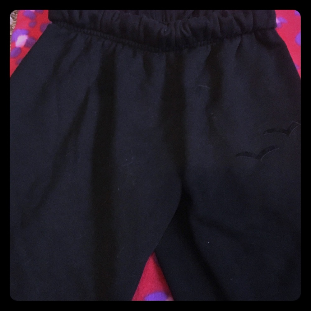 LAZY PANTS brand black sweatpants