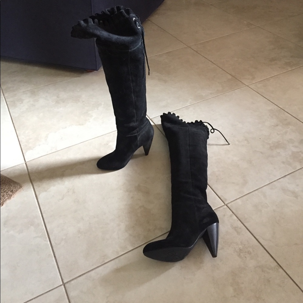 BGBC over the knee suede boots