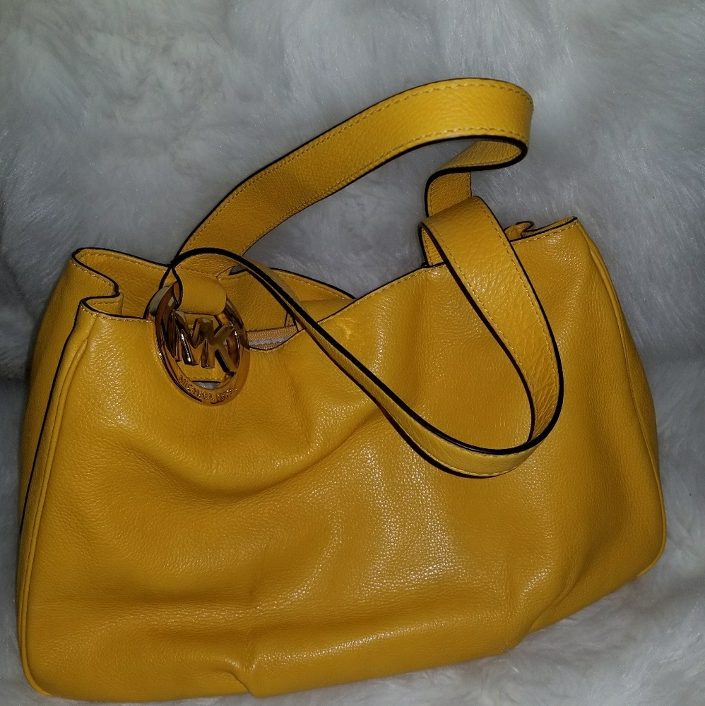 Michael Kors Mustard Yellow handbag