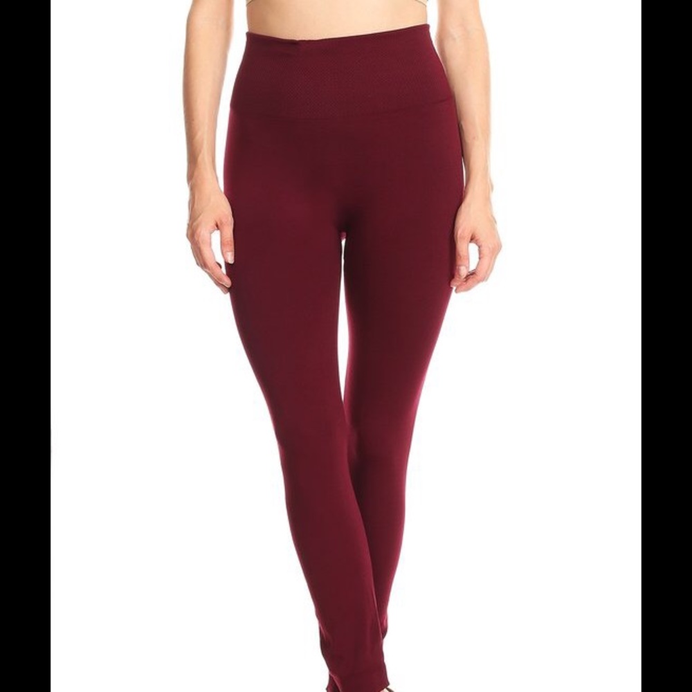 ✳️ High Waist Fleece Lined Leggings
