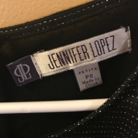 Jennifer Lopez cotton and chiffon high-low top - Picture 5 of 5