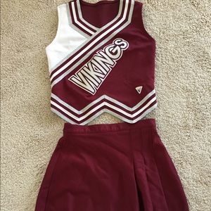 Real Varsity Cheerleading uniform