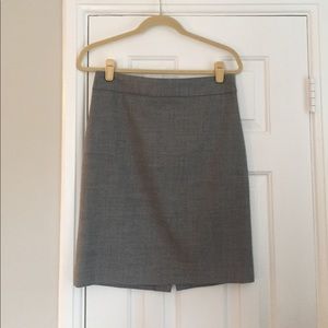 J.Crew Factory Grey Pencil Skirt