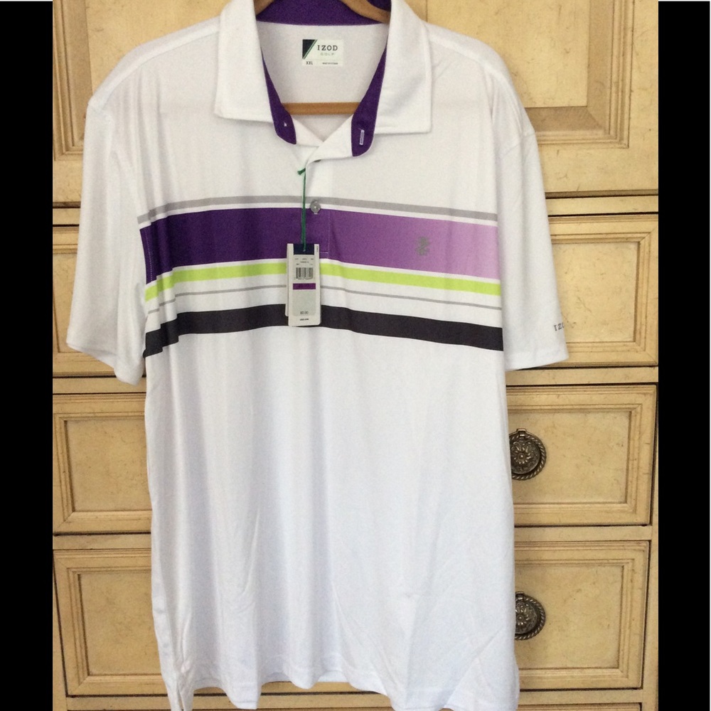 Men's new IZOD golf shirt