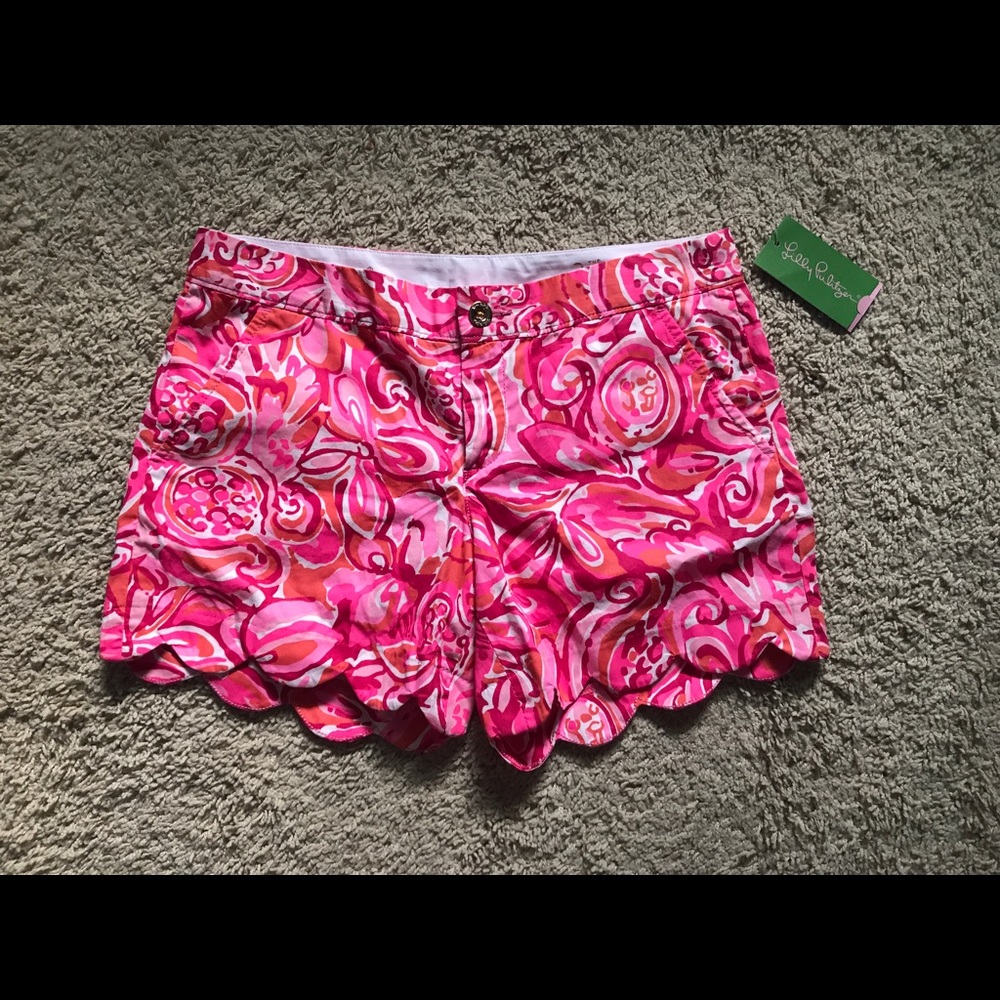 Buttercup Lilly Pulitzer Shorts, 2. New With Tags!