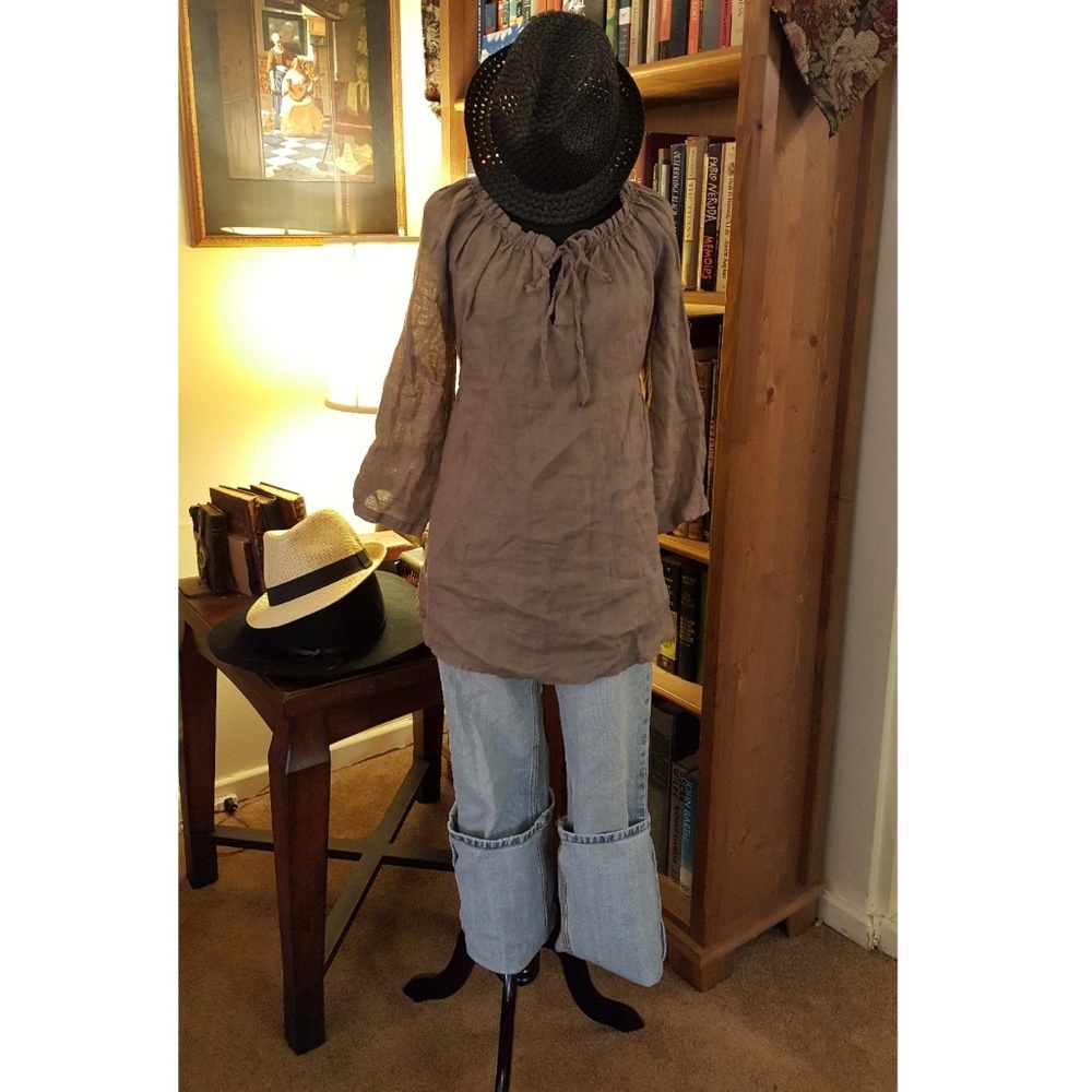 🍂🍁Top OR Dress!! Beautiful Taupe Camisole🍁🍂