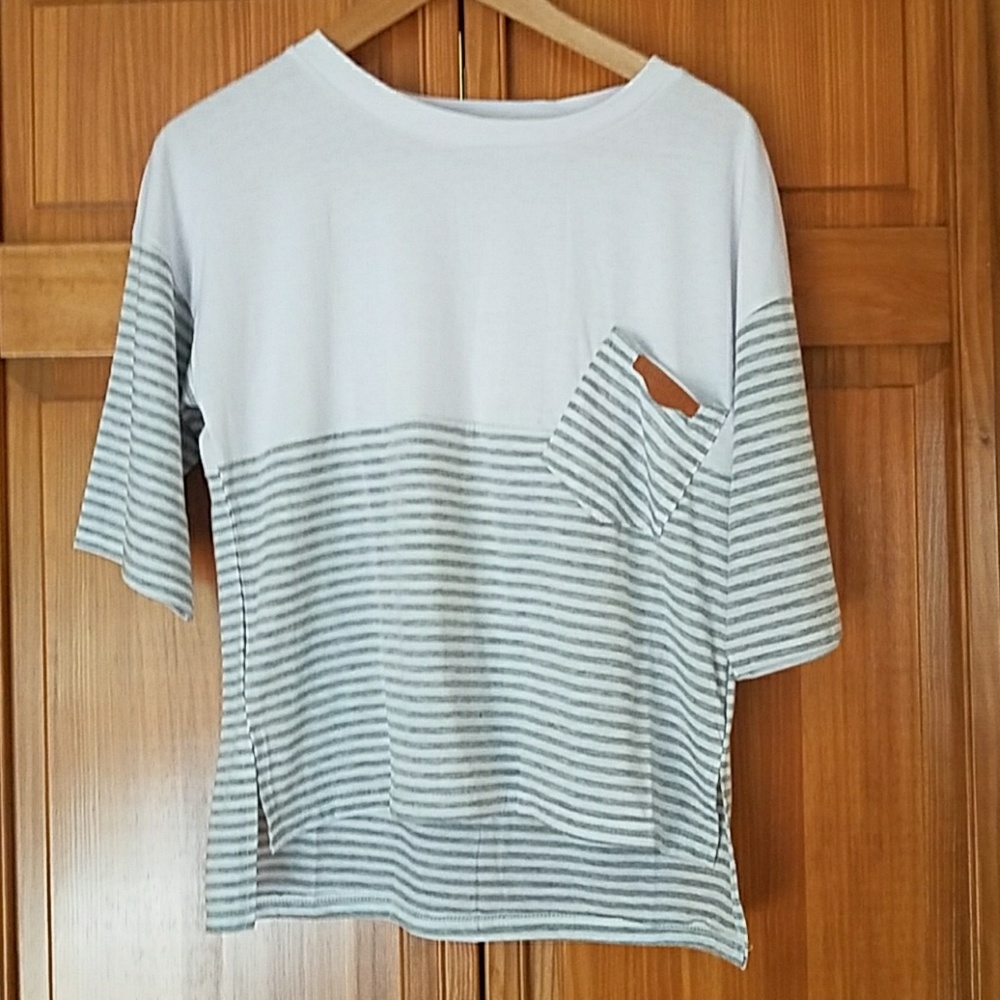 Striped new shirt