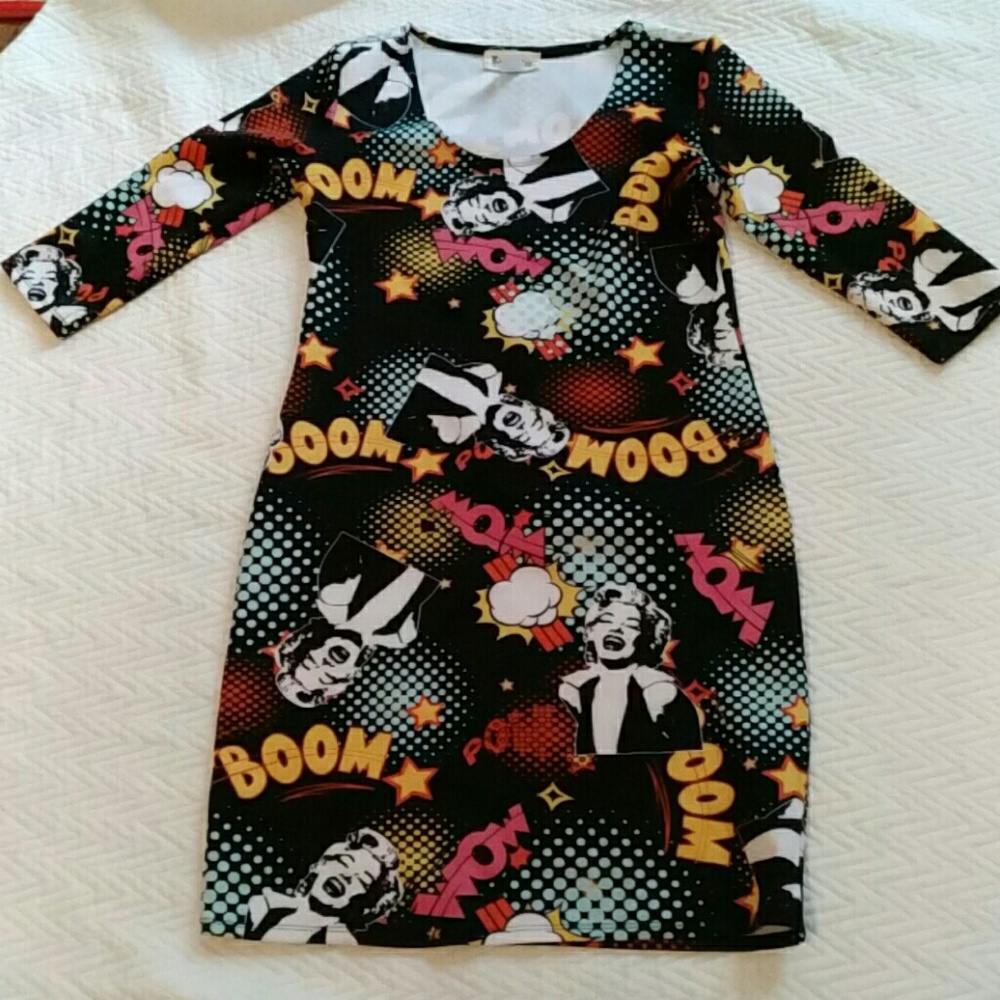 Pop Art, Marilyn Monroe Dress XL