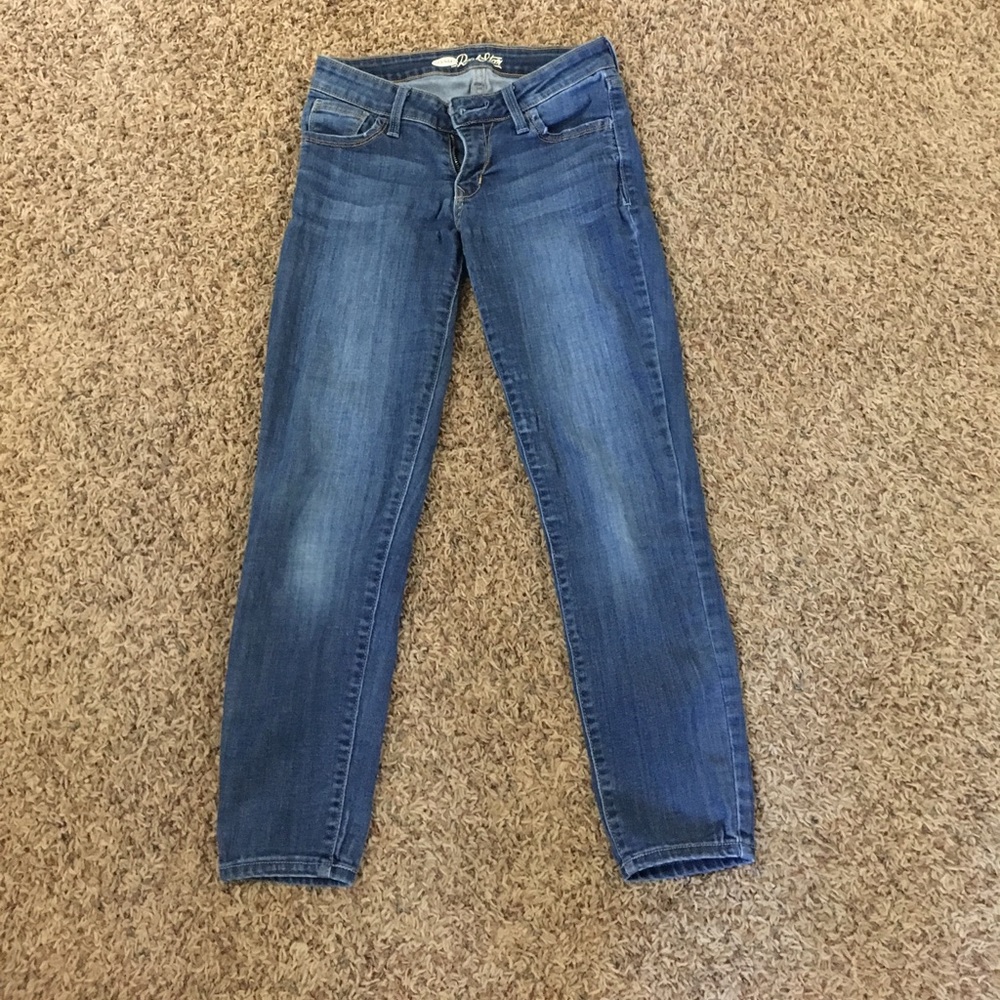 Old Navy Rockstar Skinny ankle jeans