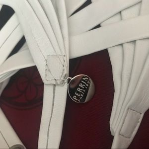 Perrin Paris Accessories - Perrin Paris Spider Gloves - White Leather Perrin Paris Accessories - Perrin Paris Spider Gloves - White Leather
