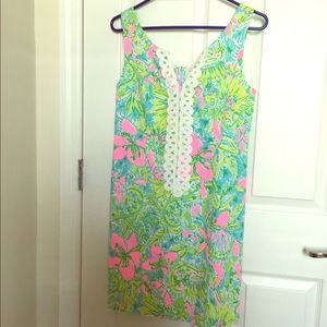 Lilly Pulitzer - Cathy Shift - NWT- coconut jungle