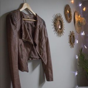Brown Leather Jacket