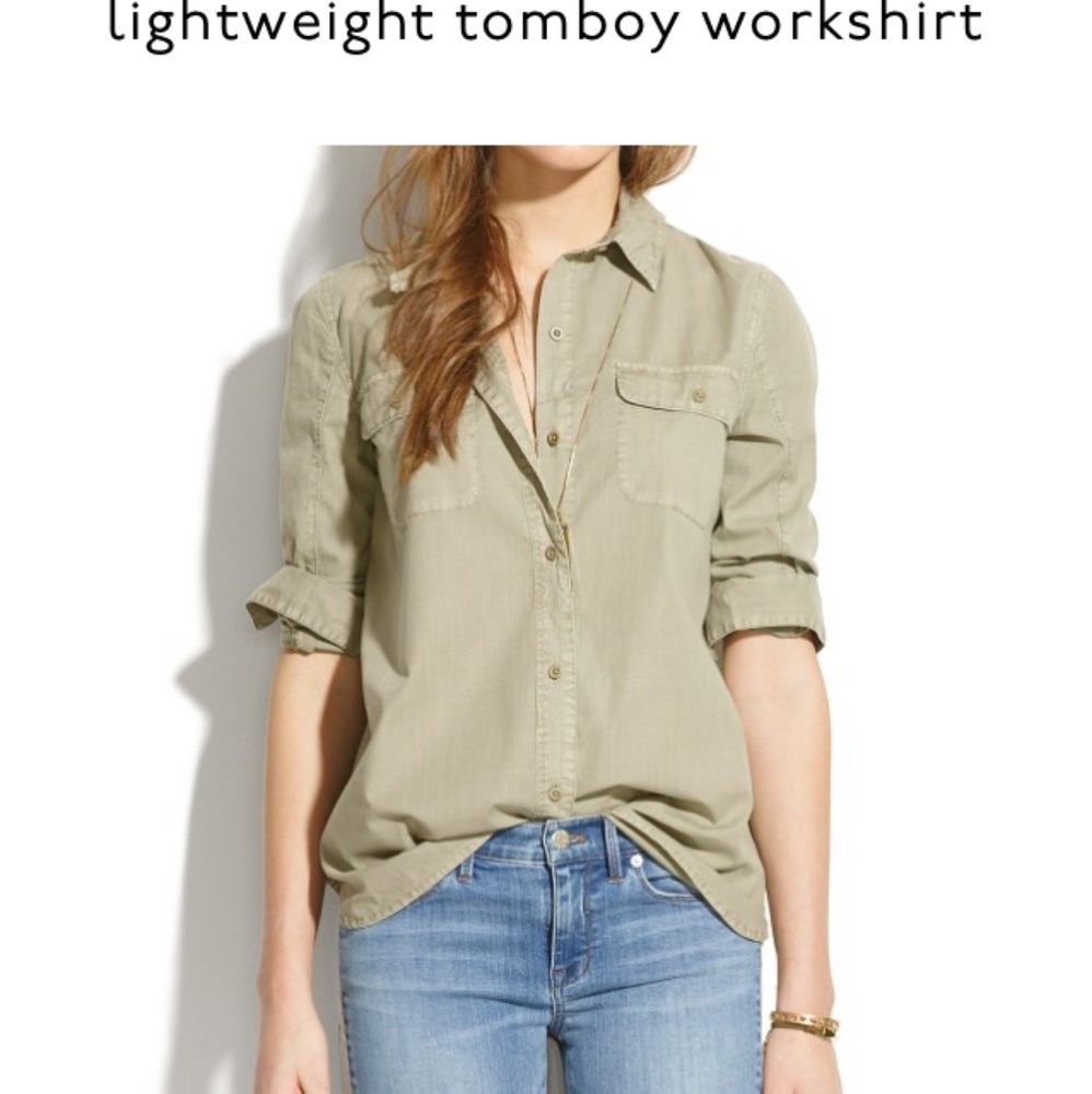 Lightweight tomboy workshirt