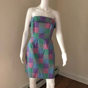 Derby Icon Patchwork Dress