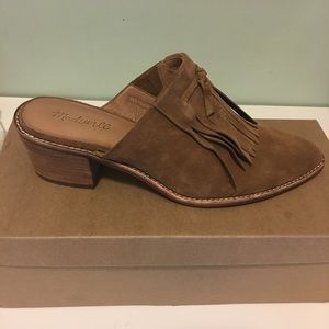 Madewell suede dani mule