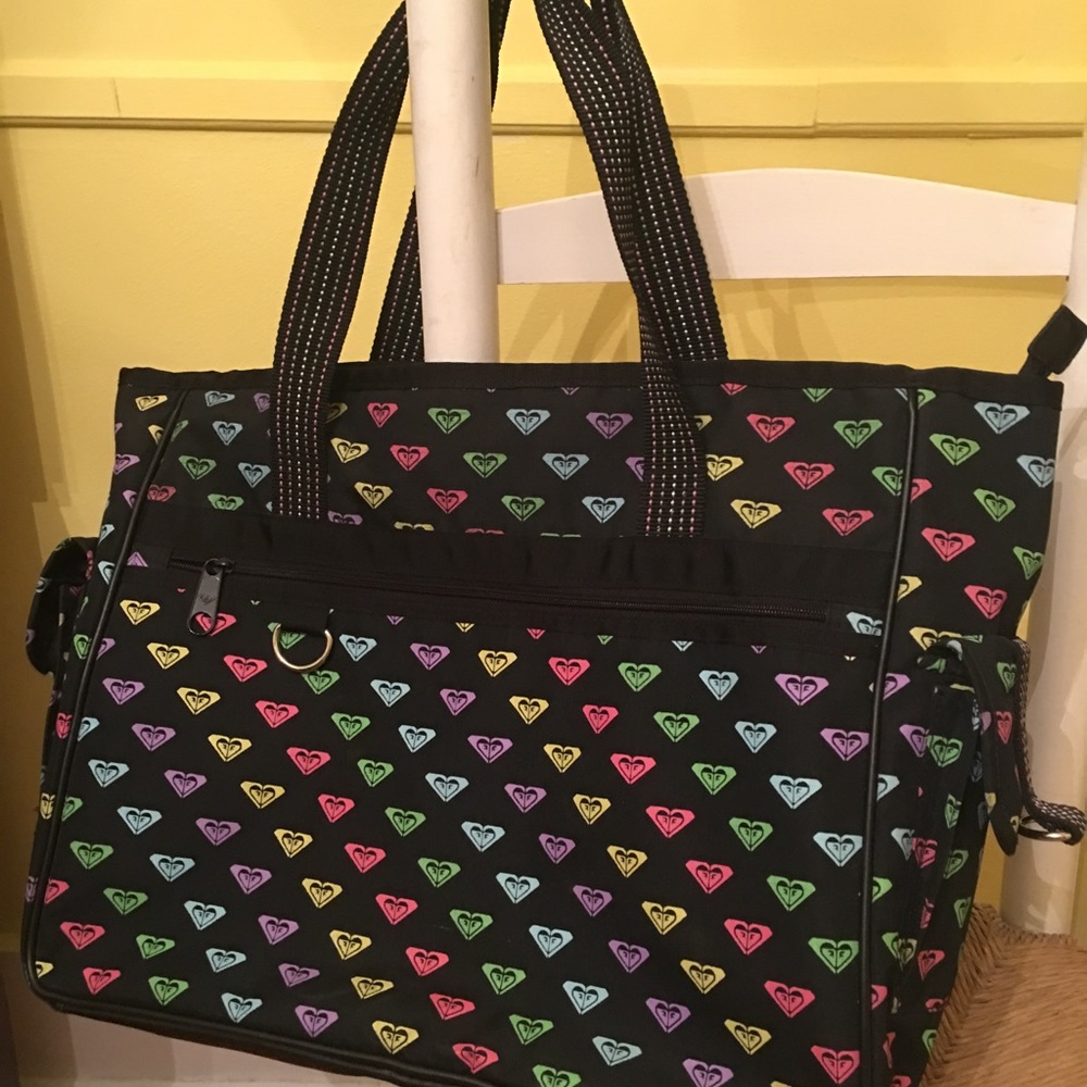 Roxy zipper tote
