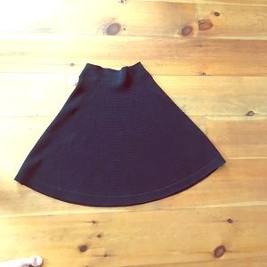 Sandro Black Skirt