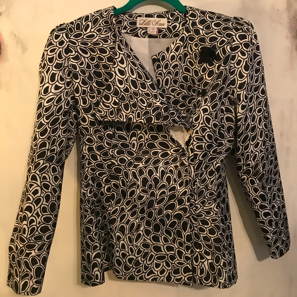 Vintage 80s Lilli Ann amazing jacket