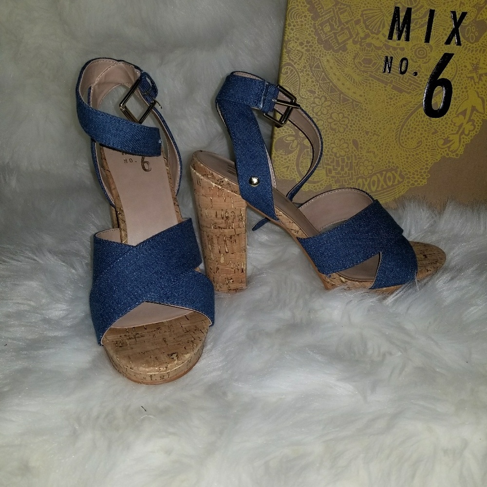 Blue Denim Sandal