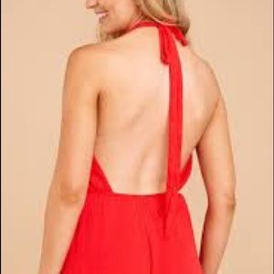 Red Romper
