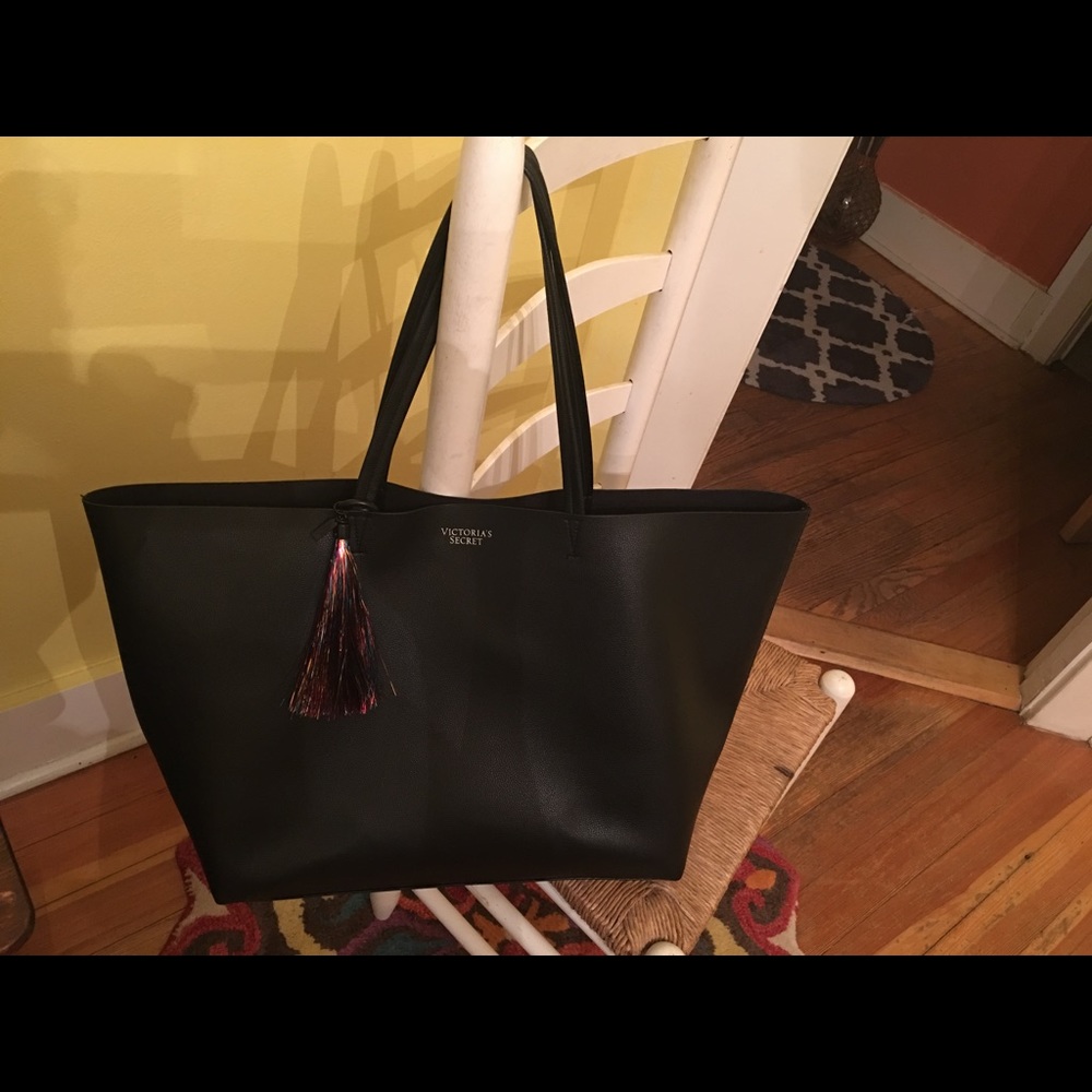 Victoria's Secret leather tote