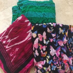 3 Stella and Dot scarves