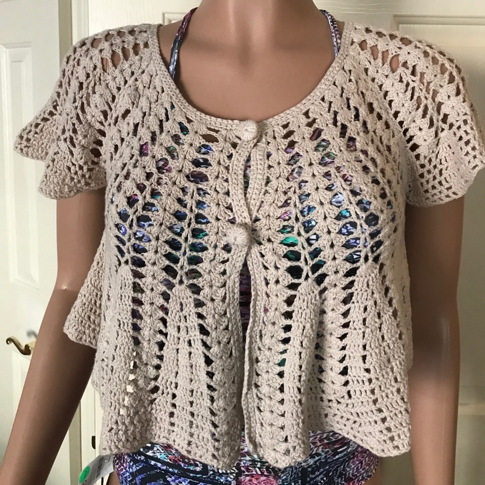 Knitted vest