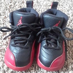 Red and black Jordan 12 Retro