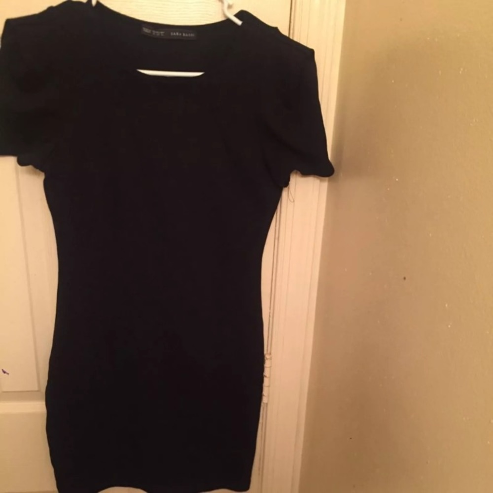 Black Fitted Zara Dress
