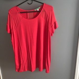 Coral Blouse