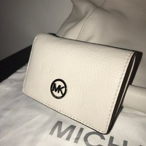 Michael Kors White Wallet