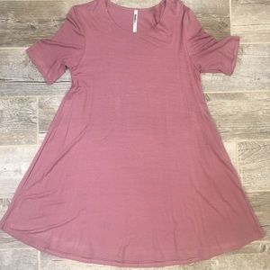 Mauve Dusty Pink Tunic Top