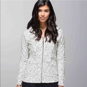 RARE!! Lululemon handwritten Scuba Hoodie!!