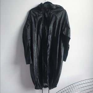 COS Black Oversized Parka