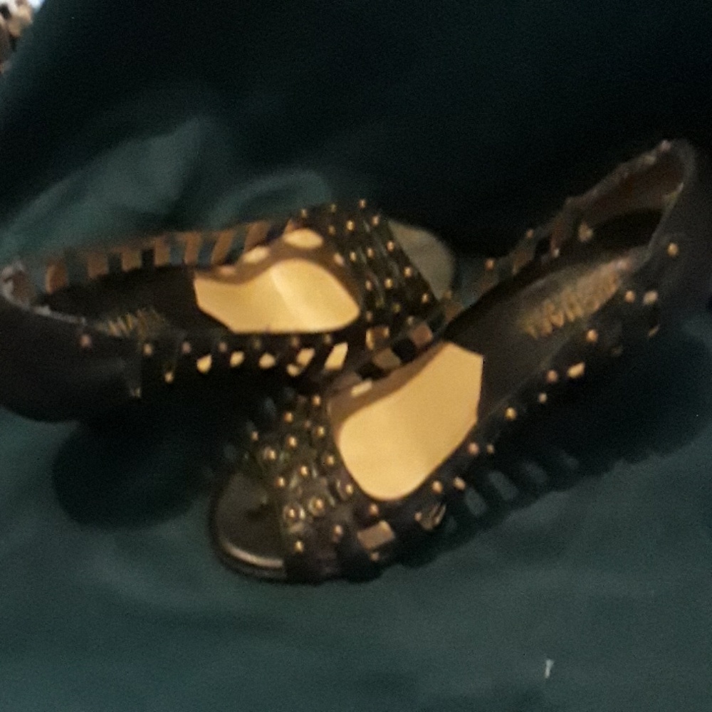 Dress wedged heels