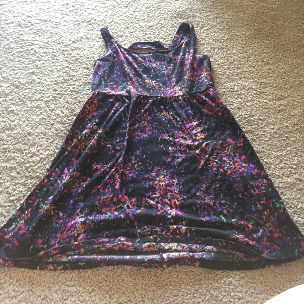 multi colored dress