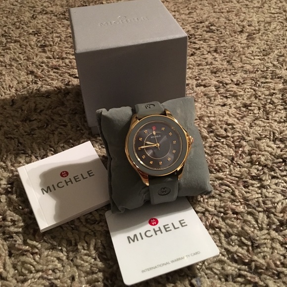 Michele Cape Topaz Watch - Picture 2 of 6