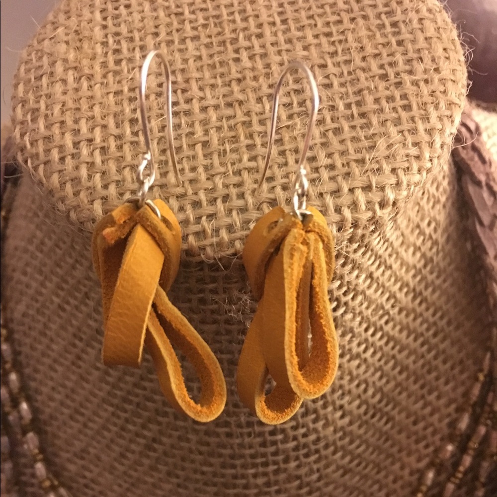 Leather Earrings