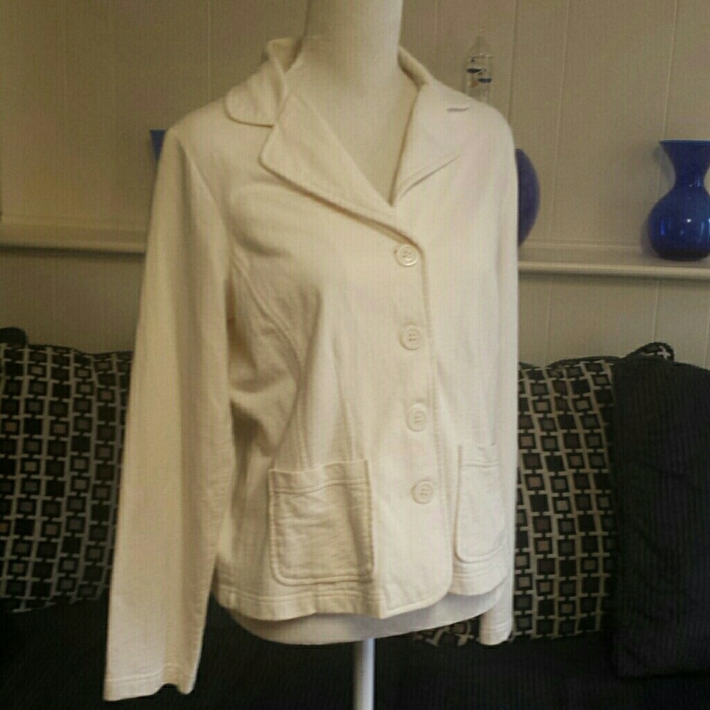 White Stag Cream Colored Blazer
