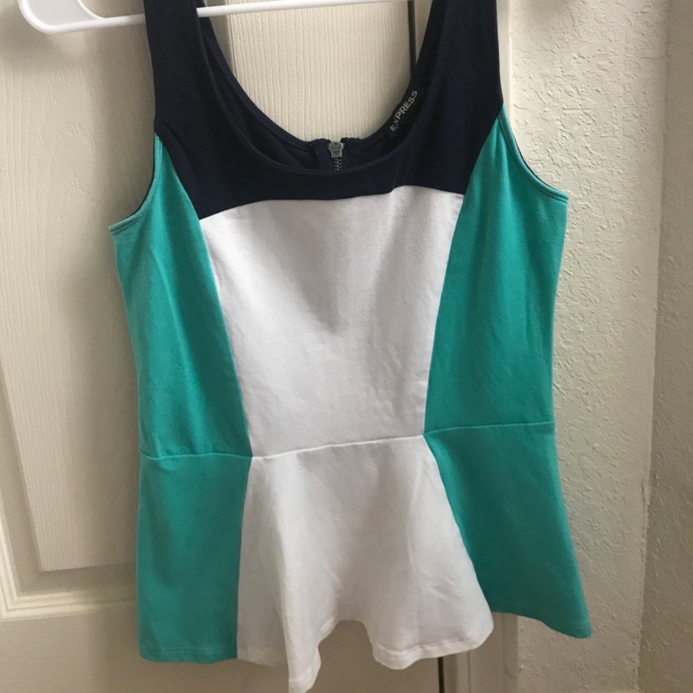Express Peplum Tank Top