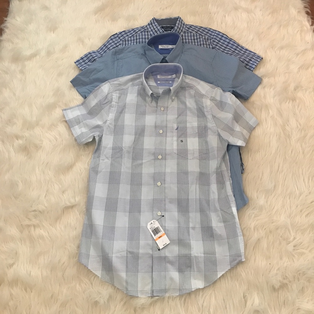 NWT Nautica men's button down bundle