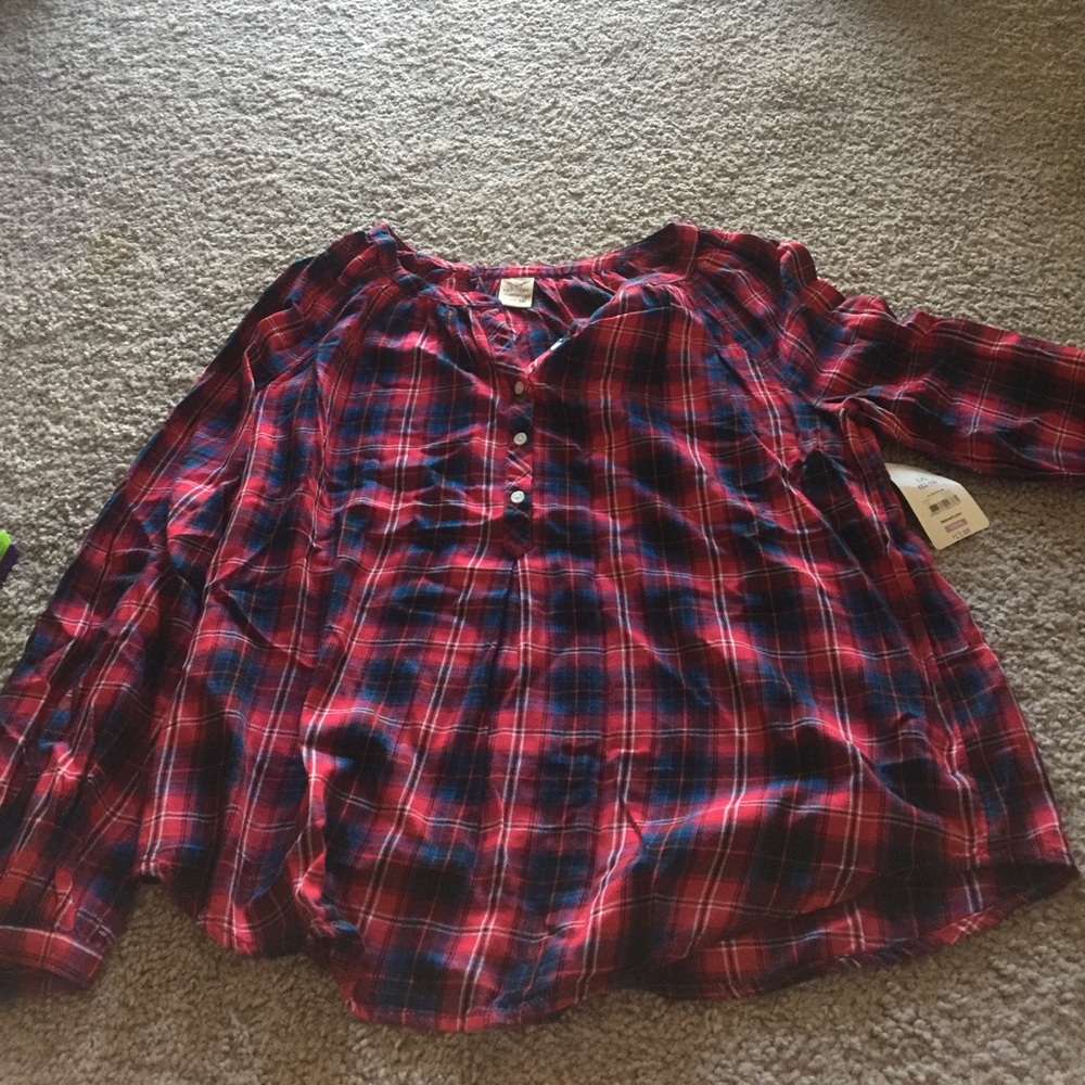 long sleeve flannel