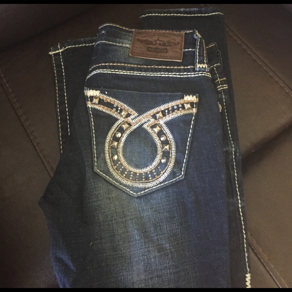 Big star vintage skinny jeans