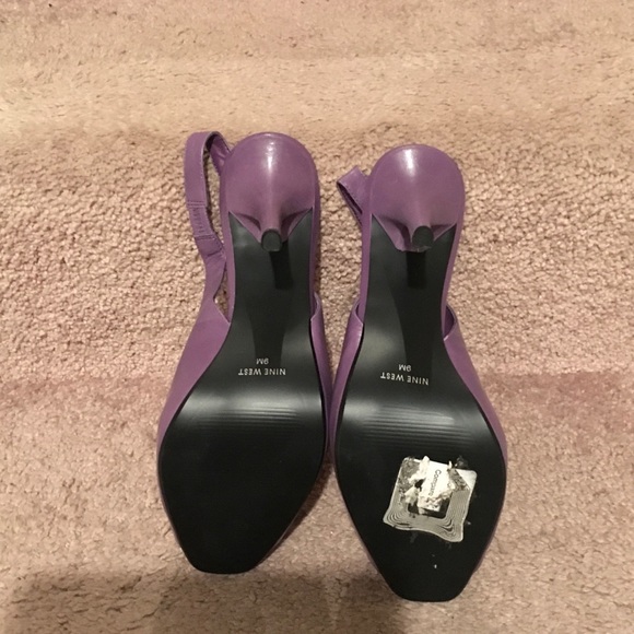 Purple heels (NWOT) - Picture 3 of 3