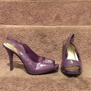Purple heels (NWOT)